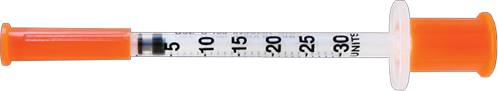 30 unit syringe