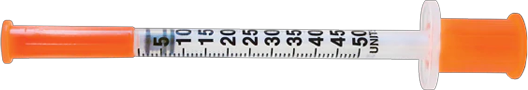 50 unit syringe